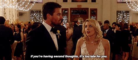 Oliver And Felicity On Their Wedding Day Oliver And Felicity Arrow Tv Olicity