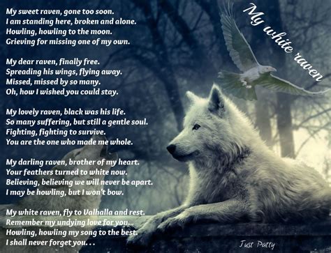 Wolf Quotes Wolf Poem Raven And Wolf