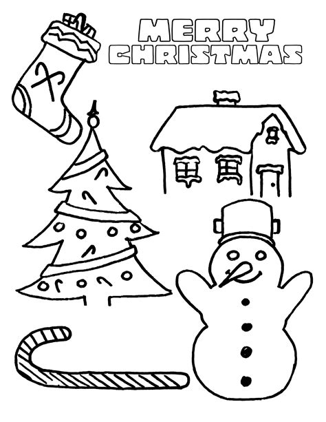 christmas holiday coloring pages Free christmas coloring pages & printables