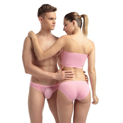 Mens Briefs Seamless Underwear Womens Panties Lingerie Breathable Couple Suit Ebay