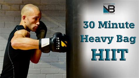 30 Minute Boxing Heavy Bag Hiit Workout Gold Card Fitness