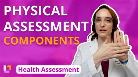 Physical Assessment Components Health Assessment For Nursing