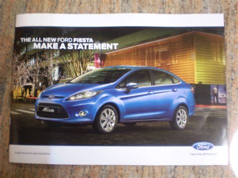 Ford Fiesta Brochure And Specs Tech Details