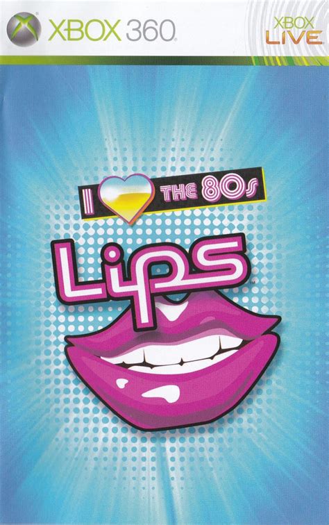 Lips I ♥ The 80s 2010 Xbox 360 Box Cover Art Mobygames