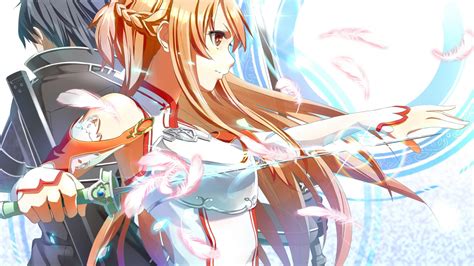 Fond Décran Illustration Anime Filles Anime Sword Art Online