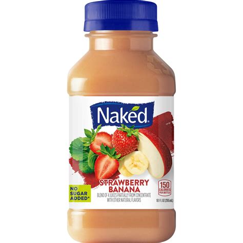 Naked Strawberry Banana Juice Blend Smartlabel