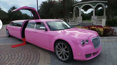 Pink Bentley Limo Clean Ride Limo