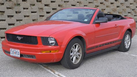 2007 Ford Mustang V6 Convertible Review A Perfectly Adequate Car But