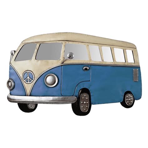 Volkswagen Camper Van Wall Art Transparent Png Stickpng