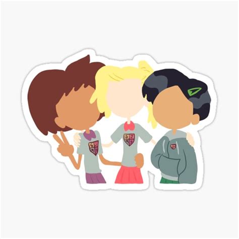 Calamity Trio Sticker By Jsmcdoodles Redbubble