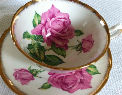 Collingwoods Tudor Rose English Bone China Tea Cup And Saucer Bone China Tea Cups Tea Cups