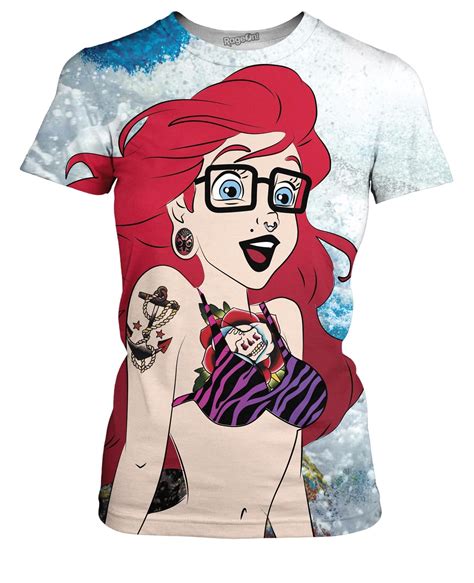 Hipster Ariel T Shirt From Rageon Saved To Lets Rage Clothing And
