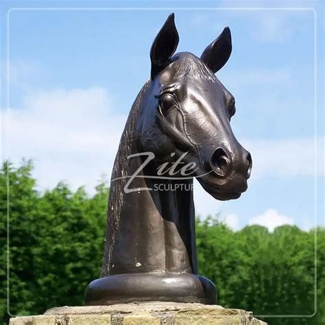 New Products Metal Crafts Bronze Horse Head Statues Buy Metal Crafts
