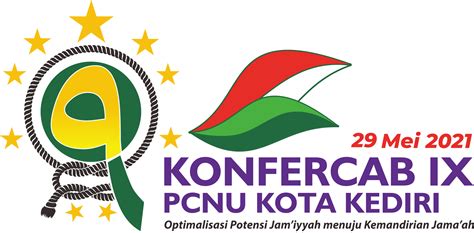 Logo Resmi Konfercab Ix Pcnu Kota Kediri Tahun 2021 Nu Kota Kediri