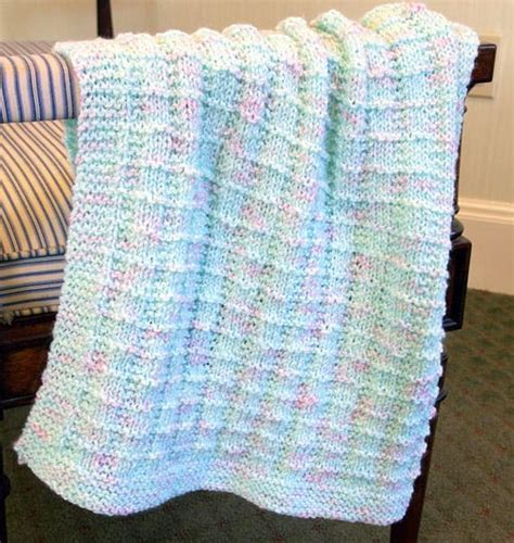 Baby Blanket Knitting Patterns Free Downloads Sunny Baby Blanket Free