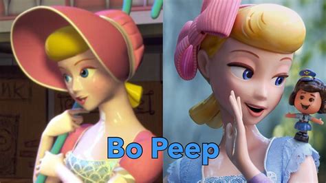 Bo Peep Movie Evolution 1995 2019 Toy Story 4 Youtube