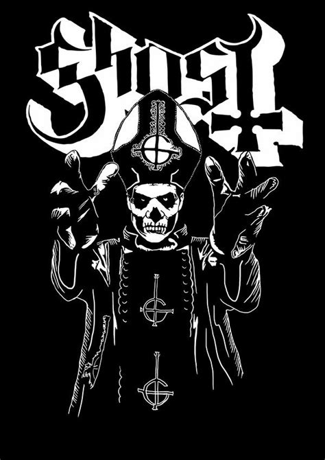 Personal Project For Ghost Ghost Rock Band Ghost Tattoo Ghost Logo