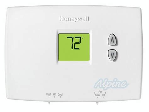 Honeywell Th Dh Pro Horizontal Non Programmable Thermostat