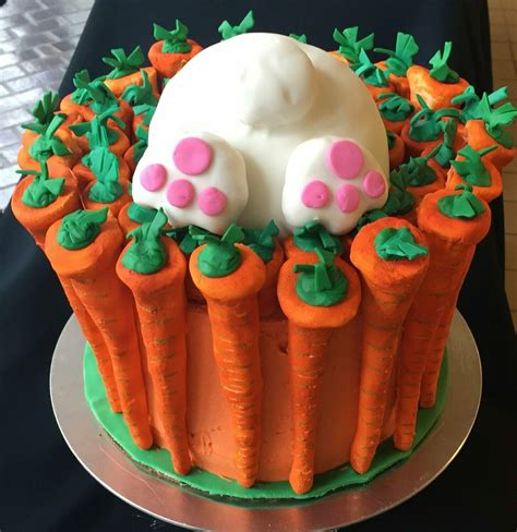 Easter Bunny Carrot Cake