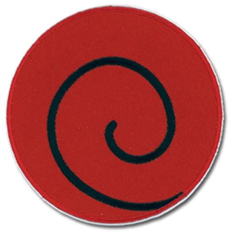 Naruto Swirl Logo Anime Patch Benporterpejf