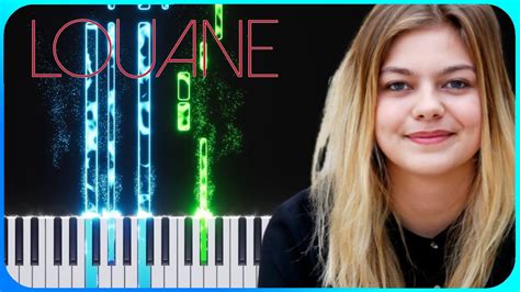 Louane Secrets Easy Piano Tutorial With Sheet Music Youtube