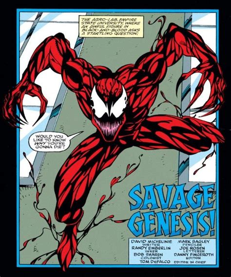 Carnage Symbiote Carnage Marvel Venom Maximum Carnage Spider Man