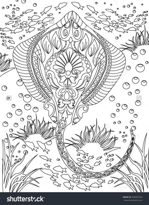 With these free printable sea animals coloring pages, take your child on an amazing adventure with the sea animals. ocean coloring page | Ocean coloring pages, Mandala ...