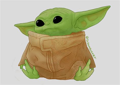 26 Baby Yoda Clipart Cute Info