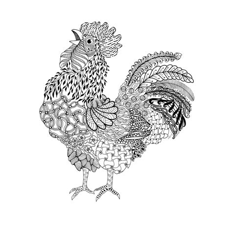 Chicken Coloring Pages For Adults Tripafethna