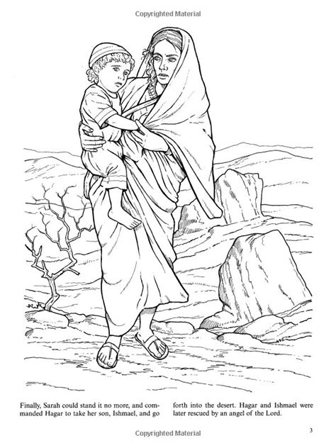 Bible Woman Coloring Page