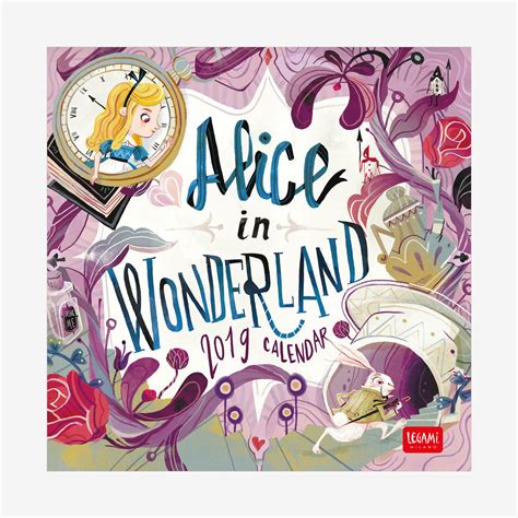 Buy Alice In Wonderland 2019 Wall Calendar At Mighty Ape Nz