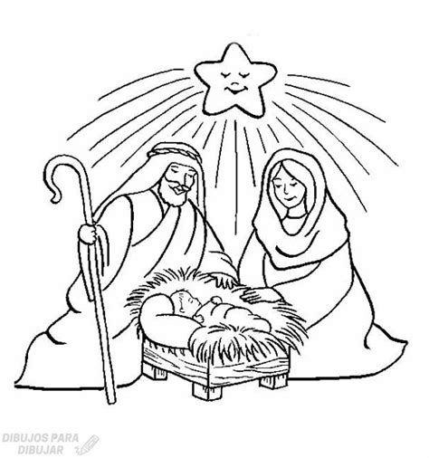 ᐈ Dibujos De Nacimiento De Jesus【gratis】bella Tradición