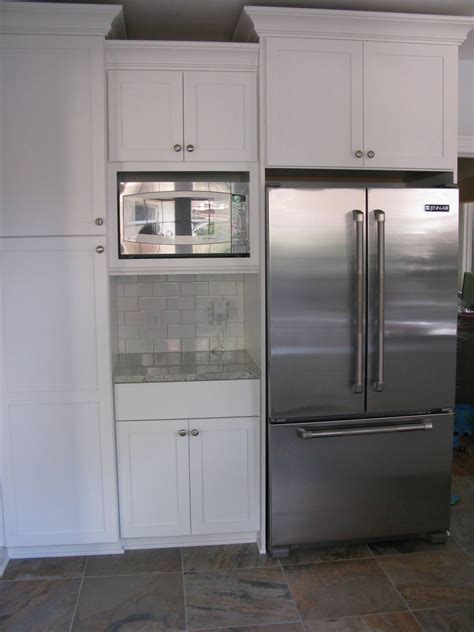 Microwave for built in cabinet. Microwave in upper cabinet | Kitchen wall removal/remodel ...
