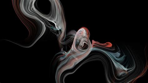 Download 3840x2160 Wallpaper Imac Pro Stock Smoke Abstract Dark 4k
