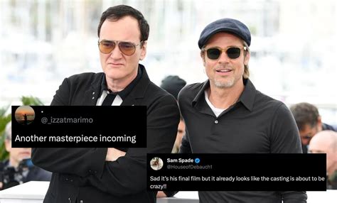 The Movie Critic Brad Pitt In Discussions For Quentin Tarantino S Last Film Entertainment
