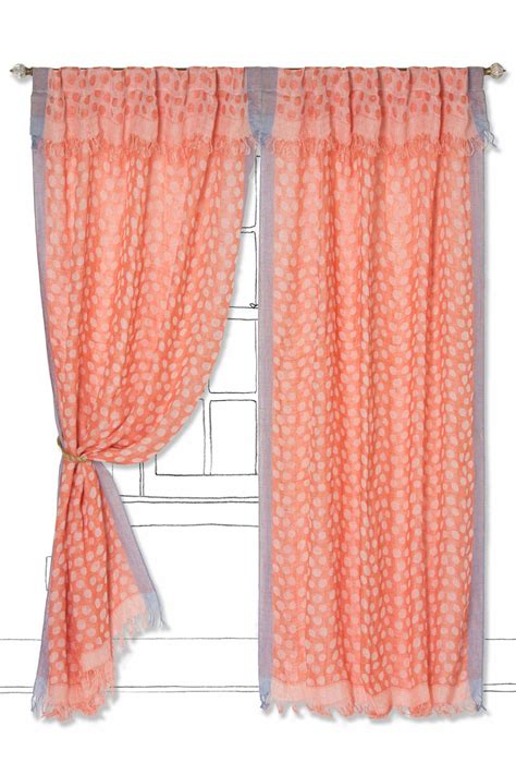 Summer Spotted Curtain With Images Home Decor Home Curtains Polka Dot Curtains