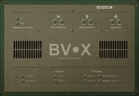 Reason Studios Bv X Multimode Vocoder Neue Rack Extension Für Die Daw