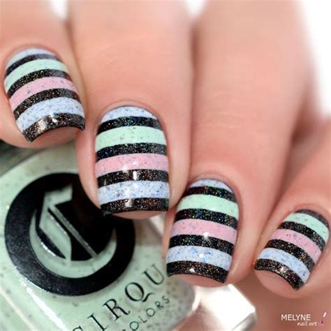 45 Pretty Spring Nails Designs For 2017 Nail Art Stripes Nail