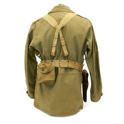 Original Us Wwii 17th Airborne Division M 1943 M43 Field Jacket