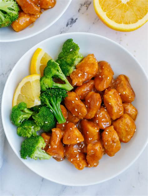 Skinny Healthy Orange Chicken Recipe Baked Cookin With Mima