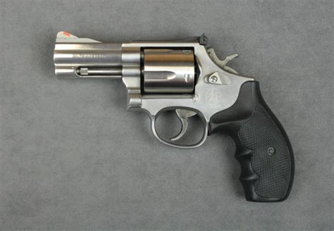 Smith And Wesson Model 696 Da Stainless Steel Revolver 44 Special Cal 3” Barrel Wrap Around Che
