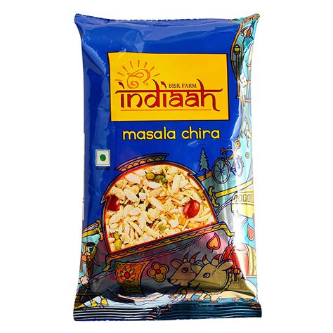 Bisk Farm Indiaah Masala Chira 50g Pouch Grocery And Gourmet Foods