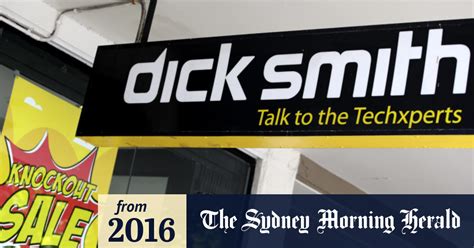 dick smith s ebay store showed the incoming meltdown