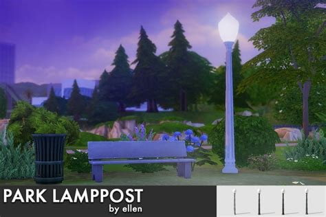 Park Lamppost At Simobjects By Ellen Sims 4 Updates