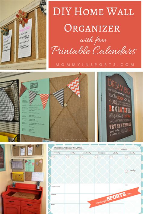 Before we show you how to organize content calendars, you'll need the right tools in your arsenal. DIY Home Wall Organizer with Printable Calendars