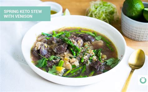 15 uncommon and tasty venison recipes. Spring Keto Stew with Venison - Perfect Keto | Recipe ...