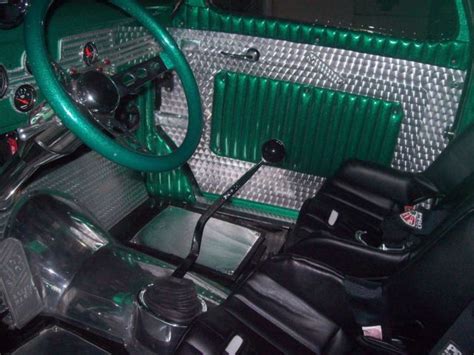 1941 Willys Gasser Green Metal Flake Hot Rod Drag Car Big