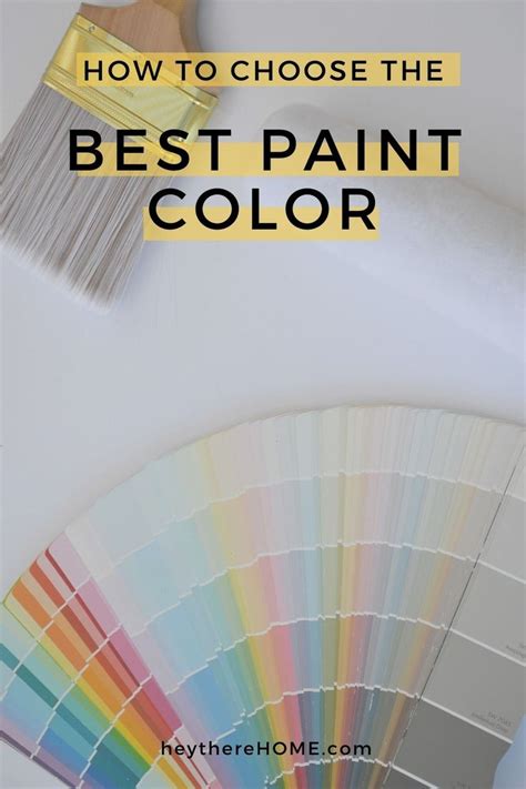 8 Tips For Choosing The Right Paint Color In 2020 Paint Colors Best