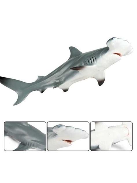 1pc Pvc Simulation Sea Life Animal Action Figure Ocean Megalodon Shark