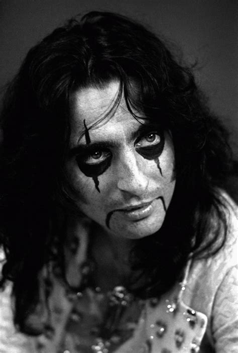 Alice Cooper Portrait In Makeup 1973